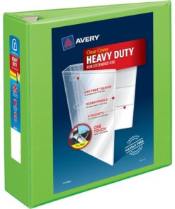 Avery® Heavy-Duty View Chartreuse 3" Binder (79779)