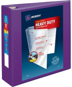 Avery® Heavy-Duty View Purple 3" Binder (79810)