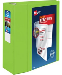 Avery® Heavy-Duty View Chartreuse 5" Binder (79815)