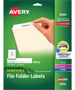 Avery® Removable File Folder Labels