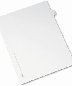 Avery® Side Tab Individual Legal Dividers