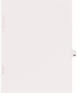 Avery® Side Tab Individual Legal Dividers