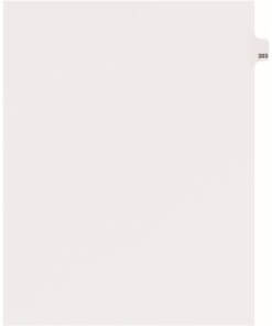 Avery® Side Tab Individual Legal Dividers