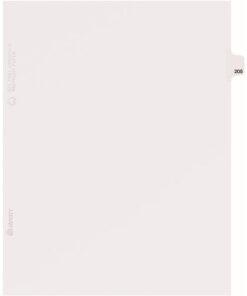Avery® Side Tab Individual Legal Dividers
