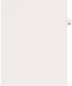 Avery® Side Tab Individual Legal Dividers