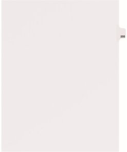 Avery® Side Tab Individual Legal Dividers