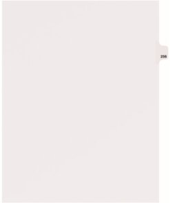 Avery® Side Tab Individual Legal Dividers