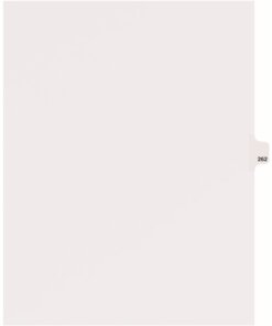 Avery® Side Tab Individual Legal Dividers