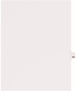 Avery® Side Tab Individual Legal Dividers