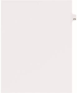 Avery® Side Tab Individual Legal Dividers