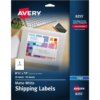 Avery® White Shipping Labels, 8-1/2" x 11" , 20 Labels (8255)