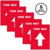 Avery® THIS WAY Social Distancing Floor Decals