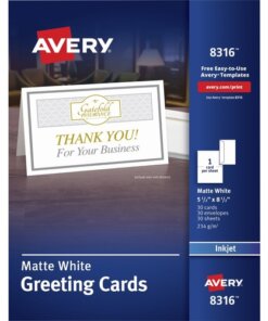 Avery® Half-fold Greeting Cards