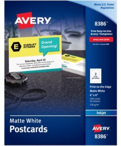 Avery® Sure Feed Postcards