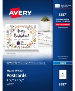 Avery® Postcards