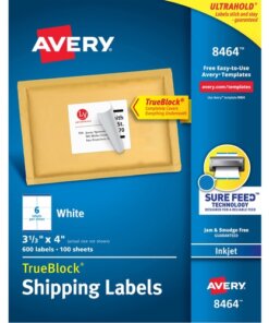 Avery® TrueBlock Shipping Labels