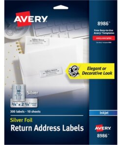 Avery® Gold Foil Mailing Labels