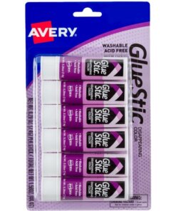 Avery® Glue Stic Disappearing Purple Color