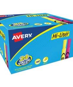Avery® Hi-Liter Desk-Style Highlighters
