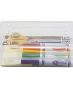 Gem Office Products Clear Pencil Box