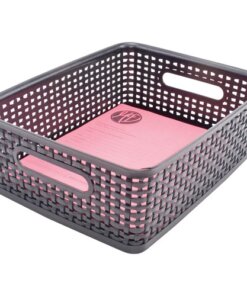 Advantus Plastic Weave Bins