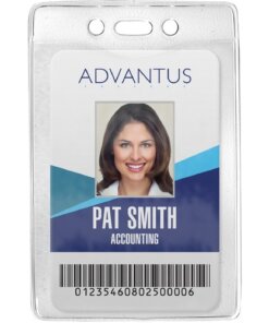 Advantus Vertical Security Badge Holder