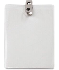 Advantus Vertical Badge Holder with Clip