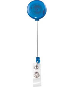 Advantus Translucent Retractable ID Card Reel with Snaps