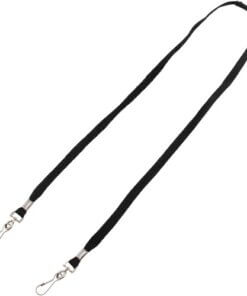 Black Advantus Face Mask Lanyard