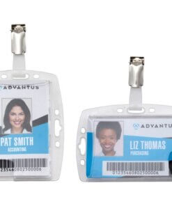 Advantus Plastic ID Card Holders