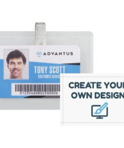Advantus DIY Clip-style Name Badge Kit