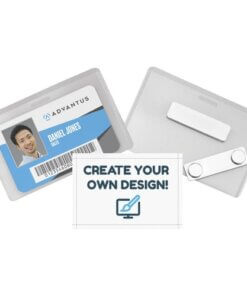 Advantus DIY Magnetic Name Badge Kit