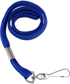 Blue SICURIX Flat Metal Hook Lanyard