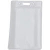 SICURIX Vinyl Punched ID Badge Holders - Vertical