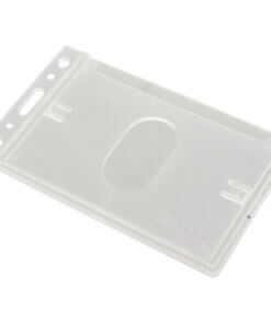 SICURIX Rigid PC ID Badge Dispensers with Thumb Slot - Vertical