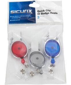 SICURIX Quick Clip ID Card Reel