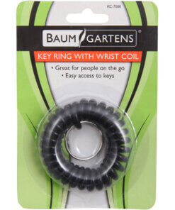 Baumgartens Plastic Wrist Coil Key Chains