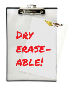 Mobile OPS Quick Reference Clipboard