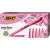 Pink BIC Brite Liner Highlighters