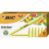Yellow BIC Brite Liner Highlighters