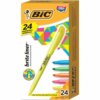 BIC Brite Liner Highlighter, Assorted, 24 Pack