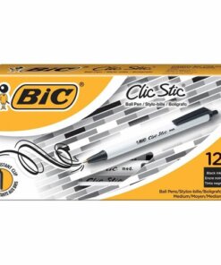 BIC Clic Stic Retractable Ballpoint Pens