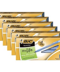 BIC Round Stic Ballpoint Pens