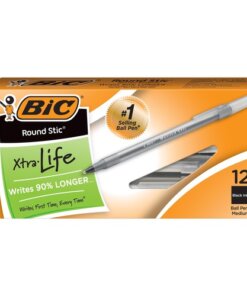 BIC Round Stic Ballpoint Pens
