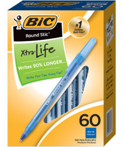 BIC Round Stic Ballpoint Pens