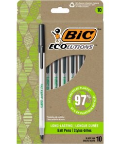 BIC Ecolutions Round Stic Ball Point Pen
