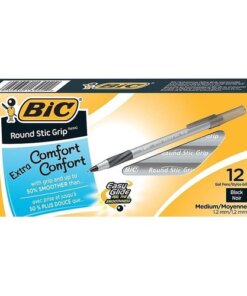 BIC Round Stic Grip Ballpoint Pen