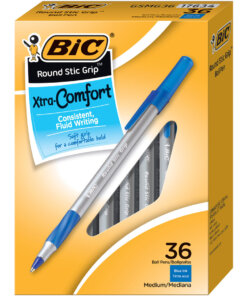 BIC Round Stic Grip Ballpoint Pen