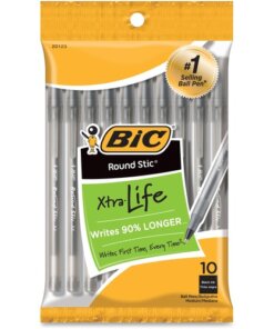 BIC Round Stic Ballpoint Pens