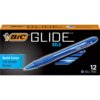 Blue BIC Glide Bold Pens